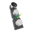 Cable Drop Figura 8 Beyondtech (Negro) - 4 Fibras - SM OS2 / 9/125 µm, G.657.A2 1 km