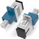 Fiber Optic LC (Female) to SC Adapter Singlemode UPC Simplex - 1 Pack 