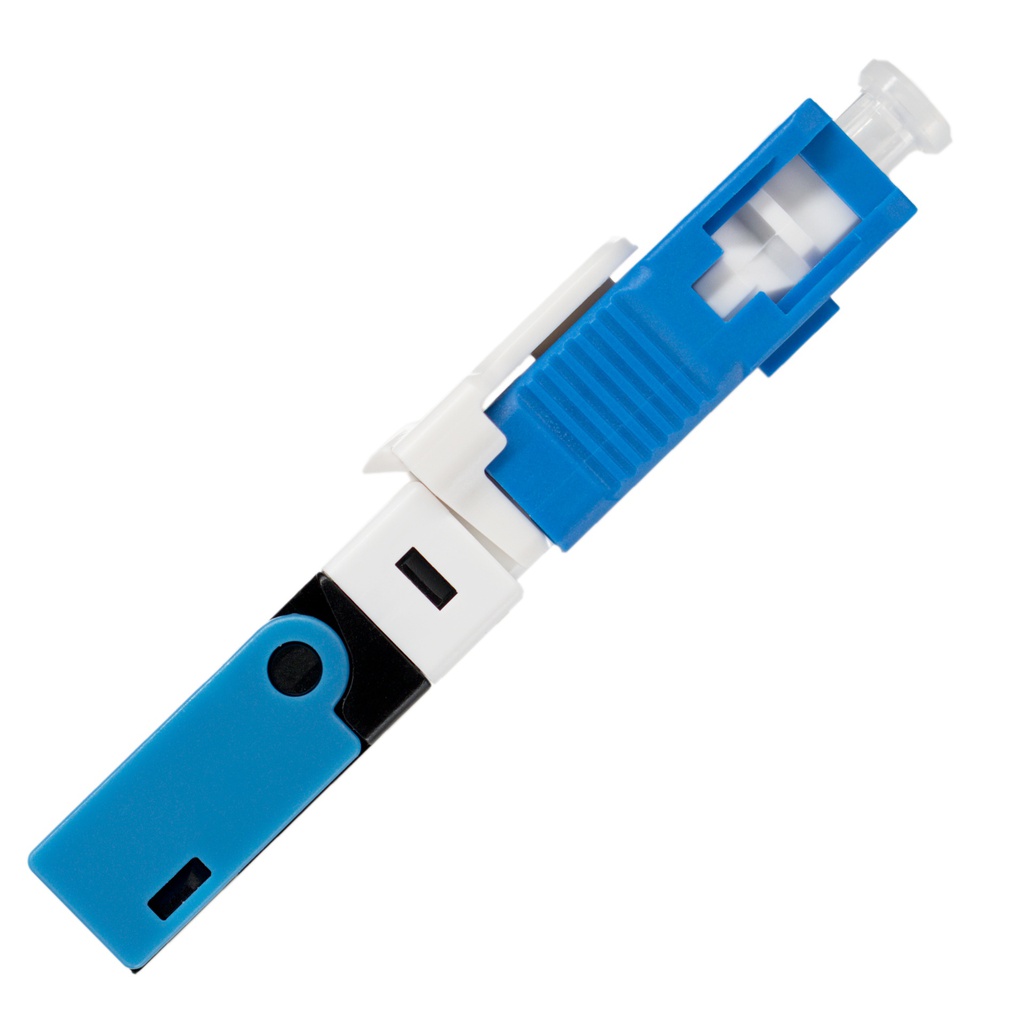 Conector rápido de Fibra Óptica SC/APC Monomodo Simplex  3.0 mm - 10 Unidades (copia)