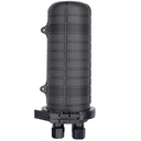 Manga de Empalme Tipo Domo Mecánico de Fibra Óptica para 96 Núcleos (BTSPC05B) con 4 Bandejas de 12 Empalmes, (Negro)