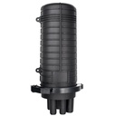 Manga de Empalme Tipo Domo Termocontraíble de Fibra Óptica para 144 Núcleos (BTSPC08B) con 6 Bandejas de 12 Empalmes, (Negro)