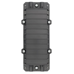 [BTSPC1021B] Manga de Empalme Horizontal Mecánico de Fibra Óptica para 48 Núcleos (BTSPC10B) con 2 Bandejas de 12 Empalmes, (Negro)